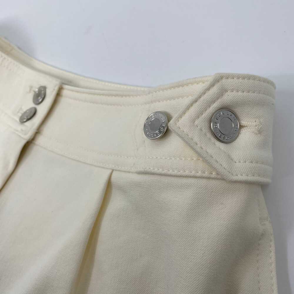 Derek Lam 10 Crosby Cream High Waisted Button Accent Shorts | Size Regular 2 - Picture 5 of 6